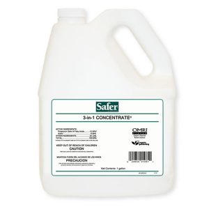 Safer 3 in 1 Garden Spray Concentrate, 1 gal
