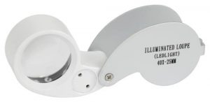Grower's Edge® Illuminated Magnifier Loupe 40x