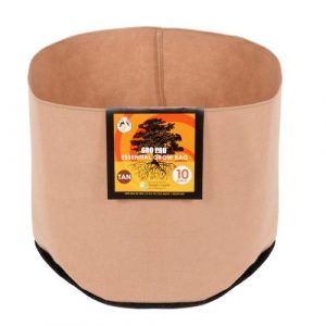 Gro Pro® Essential Round Fabric Pots - Tan
